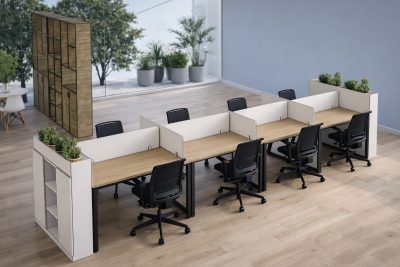 Bàn làm việc cho 8 người ngồi