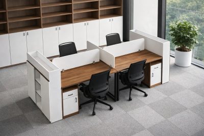 Bàn làm việc đơn cụm 4