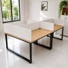 Cụm bàn vách ngăn sản xuất theo yêu cầu