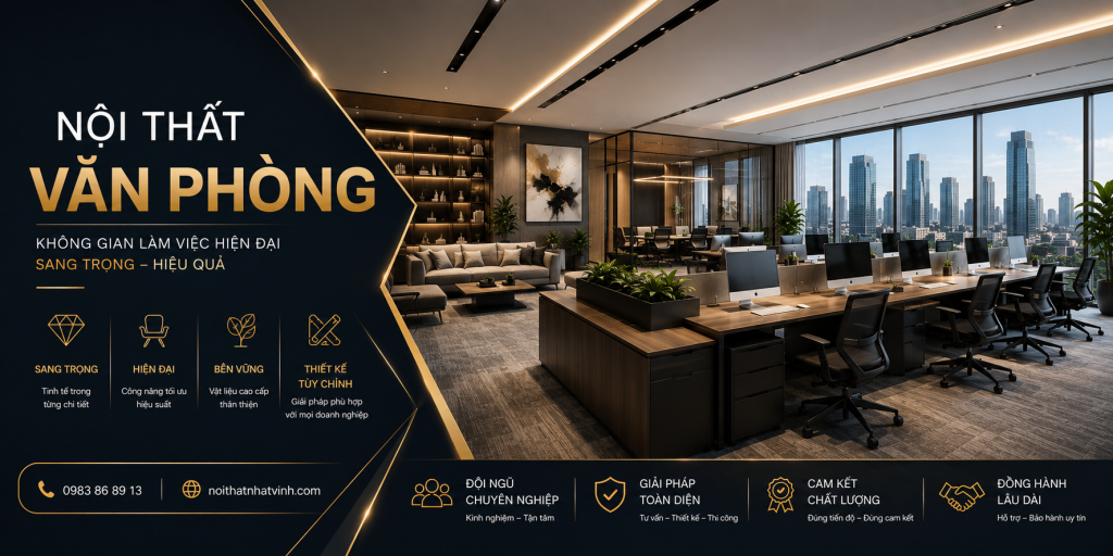 Nội thất văn phòng nhật vinh
