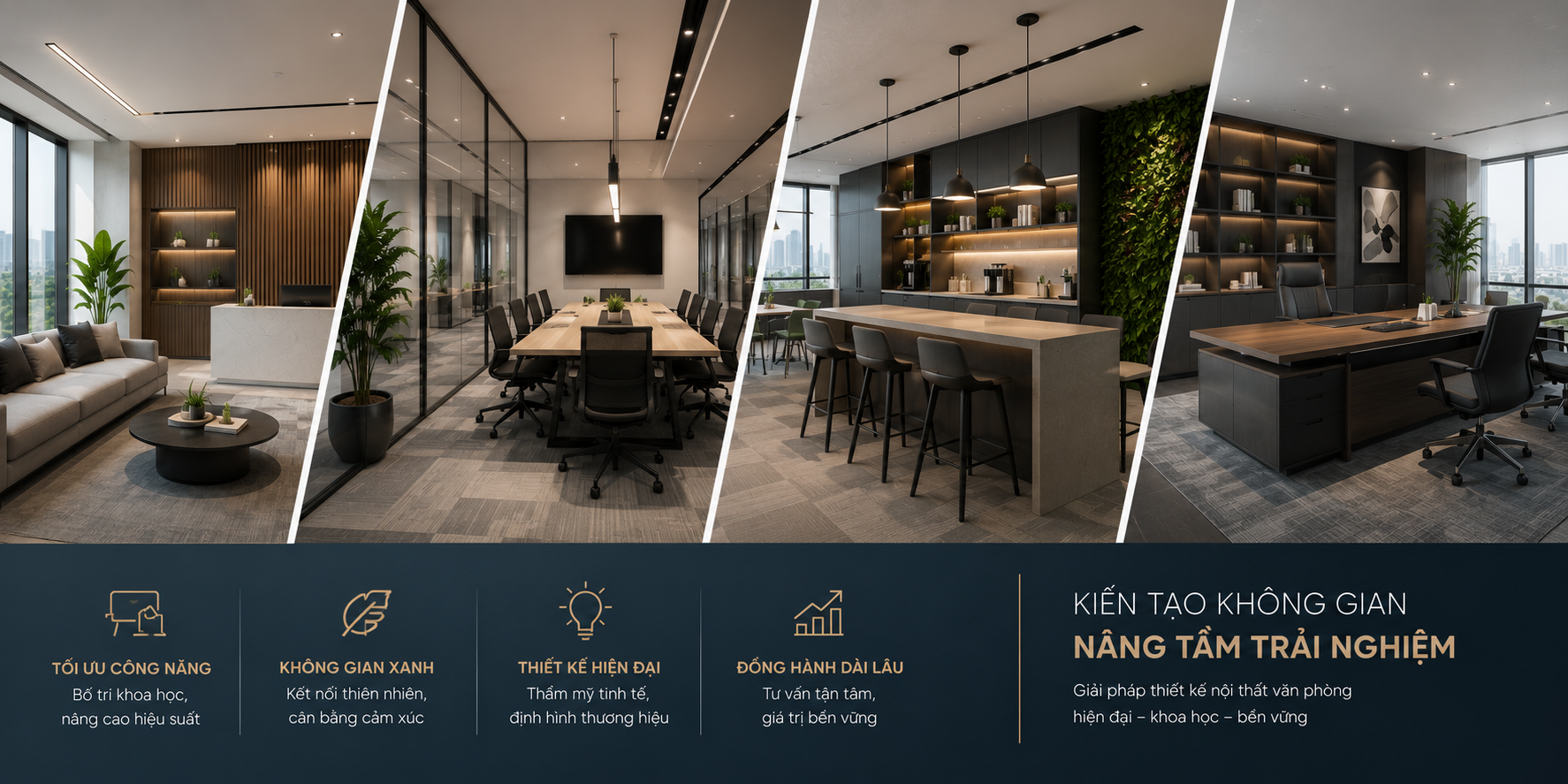 Thiết kế nội thất văn phòng