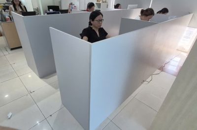 Thiết kế vách ngăn gỗ công nghiệp