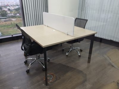 Cụm bàn làm việc 2 người 1m2 x 1m2