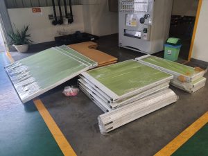 Thi công vách ngăn văn phòng ở nhà bè