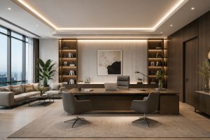 Thiết kế phòng làm việc giám đốc