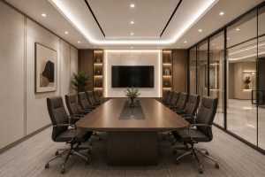 Thiết kế thi công nội thất văn phòng cho phòng họp