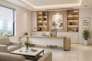Thiết kế thi công nội thất văn phòng giám đốc