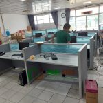 Thiết kế cụm bàn làm việc vách ngăn theo yêu cầu
