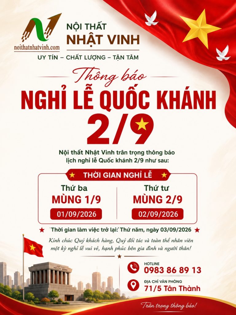 Thông báo nghỉ lễ quốc khánh