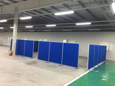 Vách ngăn di động không bánh xe