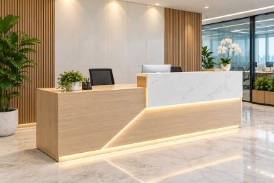 QUẦY LỄ TÂN- QUẦY GIAO DỊCH