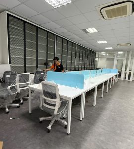 Thiết kế thi công nội thất khu vực nhân viên