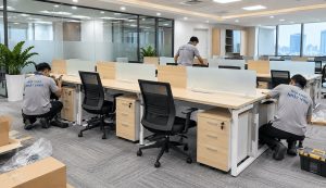 Lắp đặt phòng nhân viên