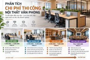 Phân Tích Chi Phí Nội Thất Văn Phòng